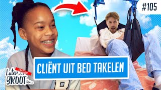 OUDJES uit bed TAKELEN De OUDERENZORG wacht op Maylin [upl. by Bautram]