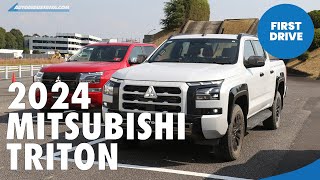 First Drive 2024 Mitsubishi Triton [upl. by Einimod661]