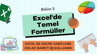 Excelde Hücre Sabitleme Dolar İşareti amp F4 Tuşu ile Formüllerinizi Güçlendirin  ÇOKETOPLA Formülü [upl. by Etteniuqna356]