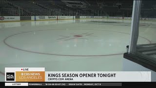 How the ice rink is made at Cryptocom Arena for hockey games [upl. by Irved619]