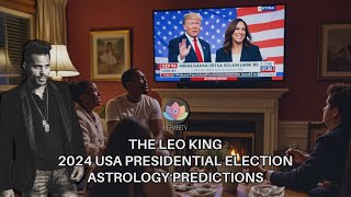 Astrologer The Leo King 2024 USA Presidential Election Astrology Predictions [upl. by Nayk808]