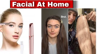 Facial Hair Removal For women । Facial Hair Removal For At Home [upl. by Jaymie]