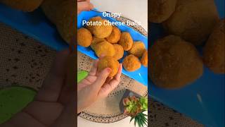 Delicious and Crispy Potato Cheese Balls  Tea Time recipe shorts [upl. by Leimad]