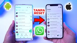 Cara Pindah Data Whatsapp Dari Android ke iPhone TANPA RESET 2024 [upl. by Niaz]