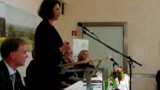 Bundesministerin Ilse Aigner CSU in Herford [upl. by Atiuqahs]