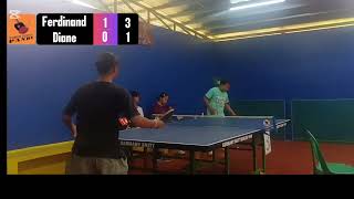 Table Tennis Highlights  November 10 2024 Ferdinand vs Diane [upl. by Muirhead]