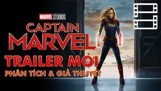 CAPTAIN MARVEL  Phân tích trailer mới amp Giả thuyết [upl. by Atteragram]