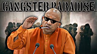 Yogi Raj Edit video  Gangster paradise song  The thriller zone  Yogi Adityanath [upl. by Annayoj]