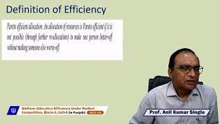 Welfare allocative efficiency under perfect competition In Punjabi [upl. by Noach]