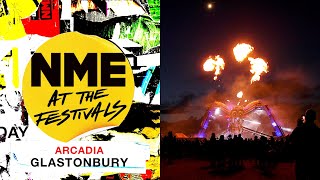 Arcadia Glastonbury 2022 Fire metal and music collide at the spectacular spider [upl. by Drahser]