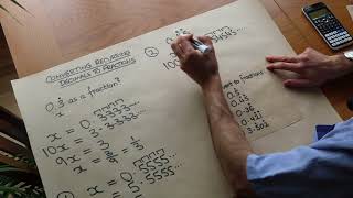 Recurring Decimals to Fractions [upl. by Eonak]