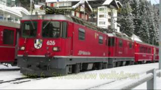 Die RhB auf der Strecke ChurArosa am 912010 [upl. by Alleyne]