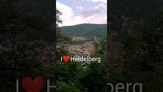 I❤️Heidelberg Oldest university and famous tourist destination in Germany heidelberg [upl. by Erdried524]