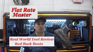 Real World Tool Review Redback boots [upl. by Earahc988]