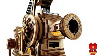 Film Projector  Vintage Style 3D Puzzle [upl. by Rawley144]