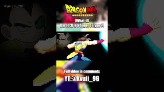 WhatIf Bardock is a Super Saiyan  dragonball bardock whatif supersaiyan shorts [upl. by Gmur]