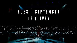 Russ  September 16 Live in New York The Journey Is Everything Tour 2022 [upl. by Nylatsirk]