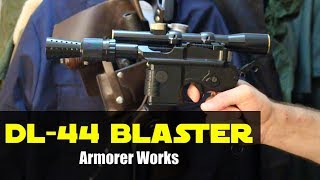 Star Wars DL44 Blaster shooting AIRSOFT [upl. by Adnalro]