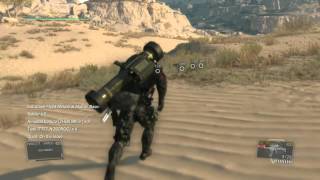 MGSV Mission 45 A Quiet Exit  Extract 7 tanks and 7 armored vehicles [upl. by Lucine]