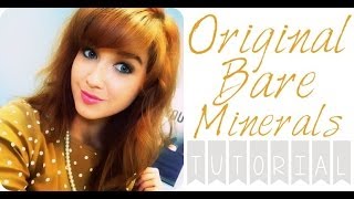 Original Bare Minerals Tutorial All Loose [upl. by Nymzaj269]