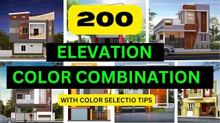 EXTERIOR HOUSE PAINTING COLOR IDEAS FOR INDIAN HOMES  HOW TO CHOOSE HOUSE EXTERIOR PAINT COLORS [upl. by Ahsirtak114]