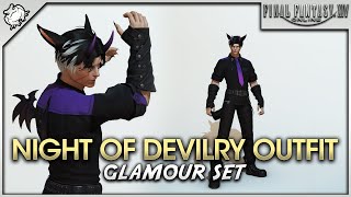 FFXIV  Night of Devilry Outfit All Saints Wake 2024 [upl. by Yziar]