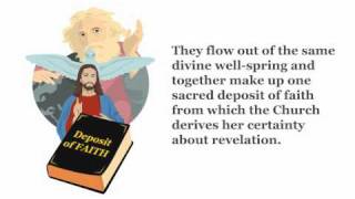 14 What is the relationship between Tradition and Sacred Scripture [upl. by Farand]