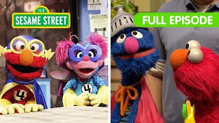 Elmo the Superhero  TWO Sesame Street Full Episodes [upl. by Ednew]