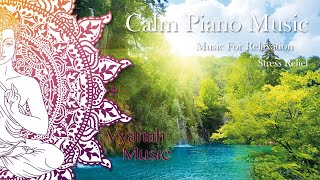 8 HOURS Calm Piano Music For Relaxing Meditation Sleep Study [upl. by Llerrac]