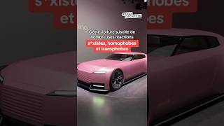 Cette nouvelle voiture suscite de nombreuses réactions sxistes homophobes et transphobes [upl. by Helsie]