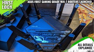 ASUS First Gaming Grade RTBE96U Dualband WiFi 7 Router Showcased At CES 2023 [upl. by Mulvihill575]