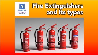 Fire Extinguishers and its types fireextinguishers firesafety [upl. by Gatian]