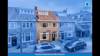 Paulus Potterstraat 26 Utrecht Blauwe Eik Makelaardij [upl. by Myrwyn]