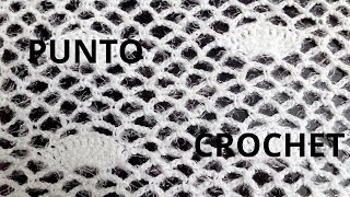 PUNTO fantasía en tejido crochet o ganchillo tutorial N° 67 paso a paso Moda a Crochet [upl. by Armilda]