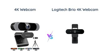 🔥 4K Webcam Comparison DEPSTECH DW49 vs Logitech Brio [upl. by Charlton]