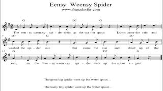 Eensy Weensy Spider [upl. by Nired]