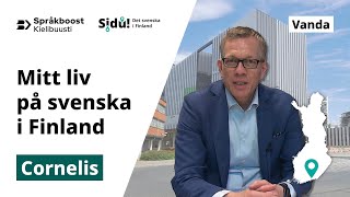 Sidu Cornelis från Nederländerna  Mitt liv på svenska i Finland [upl. by Nnayhs486]