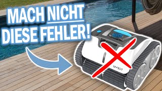 POOLROBOTER ❌Vermeide DIESE 7 Fehler ❌ [upl. by Aisatsanna923]