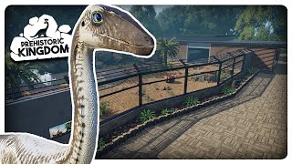 Building a Modern Coelophysis Habitat in Prehistoric Kingdom [upl. by Arahs]