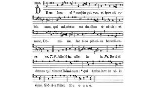 Gregorian Chant  Julian D Jankowski  Nuptial Mass  Introit [upl. by Hakkeber]