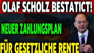 Gesetzliche Rentenänderungen Neuer Zahlungsplan und Folgen für die Lebenshaltungskosten [upl. by Aytnahs]