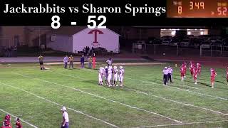 HS Football Jackrabbits vs Sharon Springs Wildcats October 4 2024 [upl. by Bivins182]