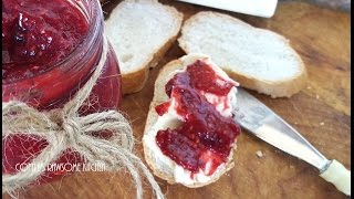 RAW VEGAN HEALTHIER raspberry jam  Connies RAWsome kitchen [upl. by Riker833]