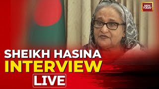 Sheikh Hasina Interview LIVE  Bangladesh PM Speaks Ahead Of India Visit [upl. by Avera]