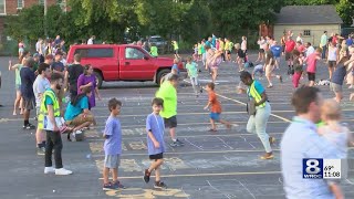 Hopscotch world record attempt [upl. by Kostman]