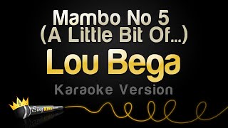 Lou Bega  Mambo No 5 A Little Bit Of Karaoke Version [upl. by Aliuqet]