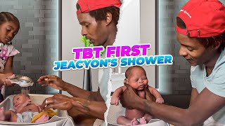 Throw Back Giving Jayceon A Shower 🚿 [upl. by Iznek118]