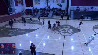 Clymer Central High School vs Maple Grove High School Mens JV Basketball [upl. by Ahselat]