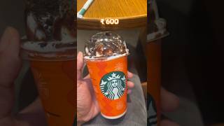 Starbucks expensive coffee 😍 foodshorts foodie foodblogger foodreview subscribe [upl. by Zipah231]