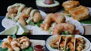 Crispy Coconut Shrimp Tacos  Fast Food Friday Inspo [upl. by Eiboh]